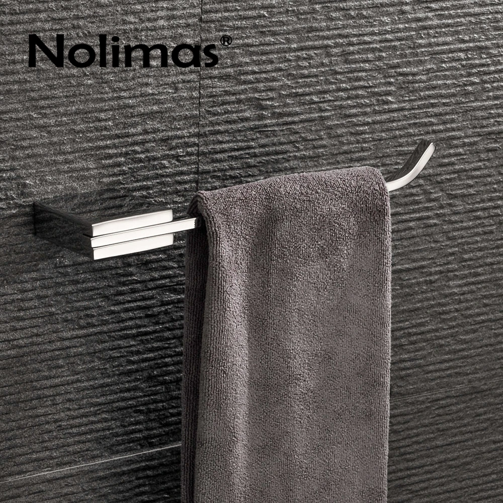 

Mirror Polished SUS304 Stainless Steel Single Towel Bar Towel Rack Holder Wall Mounted Towel Ring Bathroom Accessories