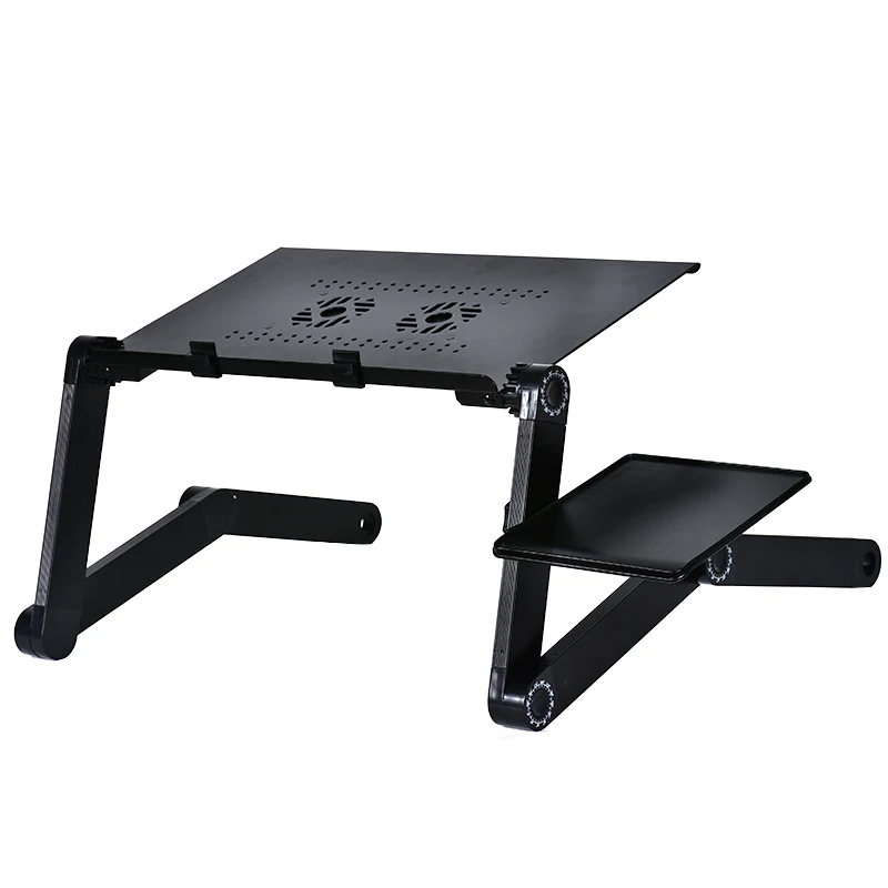  Portable Mobile Laptop Standing Desk For Bed Sofa Laptop Folding Table Notebook Desk With Mouse Pad