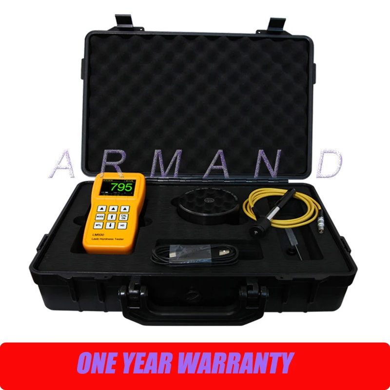 

Color Screen Leeb Hardness Meter LM500 Metal hardness tester portable digital Steel Durometer