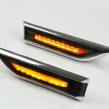 Автомобильные аксессуары, светодиодные лампы, светодиодные поворотные огни, светодиодные боковые габаритные огни, сигнальные огни для Chevrolet Cruze Sedan Hatchback, 2 шт