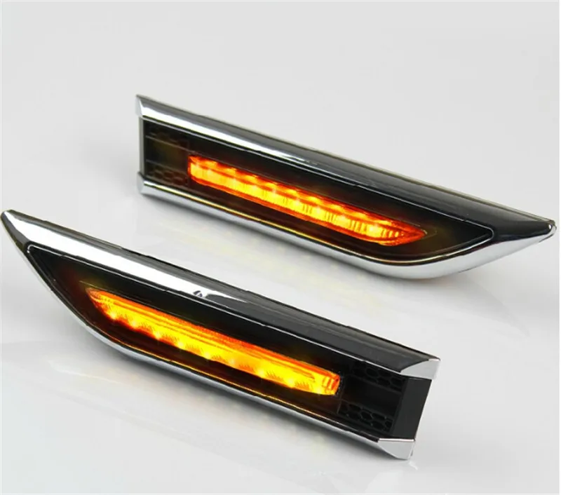 Acessórios do Carro Transformar a Luz Luzes de Sinalização para Chevrolet Lâmpada Lado Marcador Cruze Sedan Hatchback 2 Pçs Led Luz