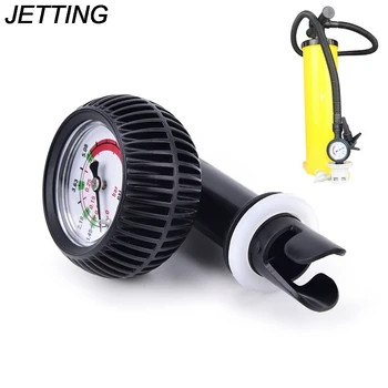 

HOT Connector for Inflatable Boat Raft Ribs Kayak Air Pressure Digital Meter Body Board Barometer with Hose Adaptor