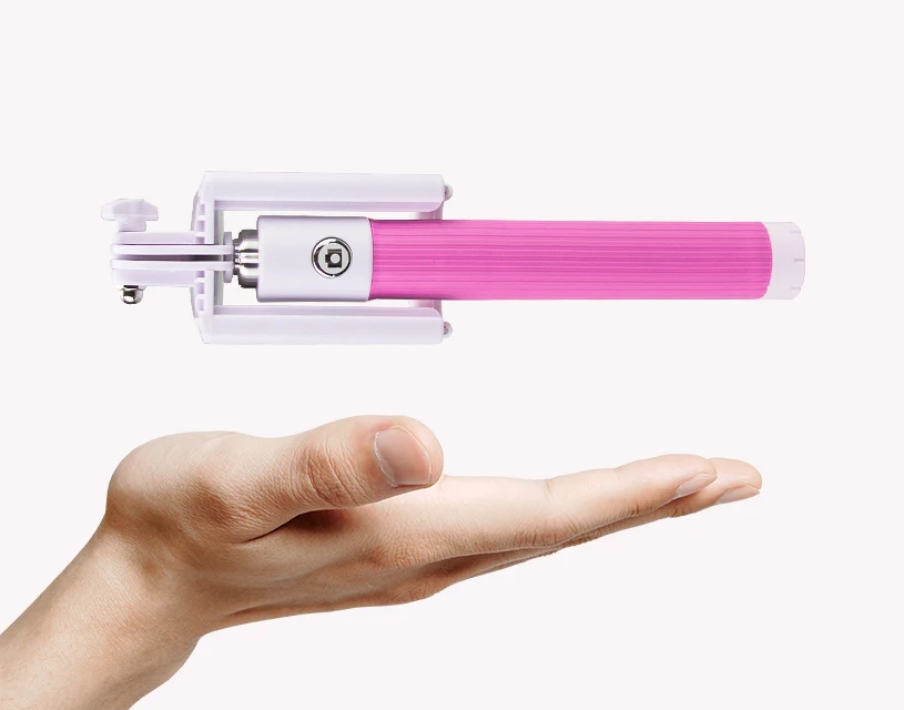 Hanmi универсальная розовая селфи-палка, держатель для телефона, селфи-палка, монопод, палка для селфи, для iPhone, смартфонов, Android, samsung, huawei