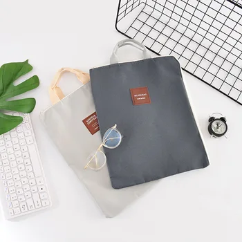 

Kawaii Multi-layer File Folders Canvas Zipper Bag Cute A4 File Holder For Documents Kids Gift Stationery Office School Supplies