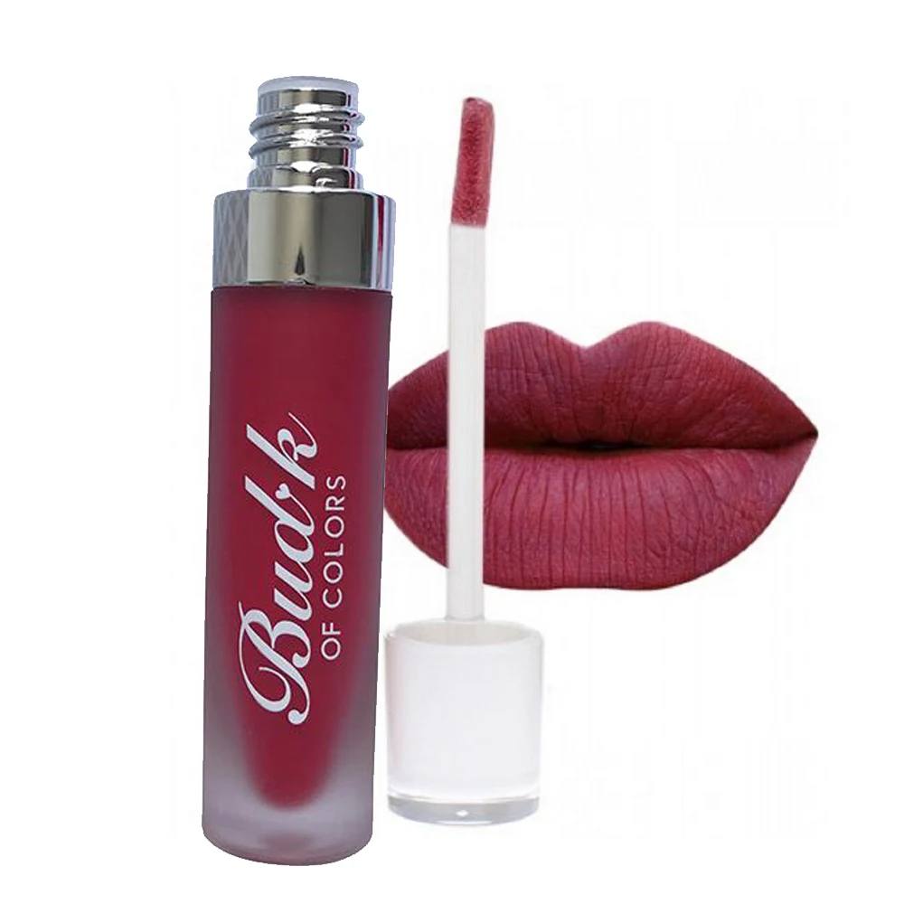 BUD K Waterproof Long Lasting Lip Gloss Cosmetic DOS OF COLORS LIQUID