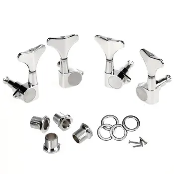 

Chrome Sealed Bass Tuning Pegs Tuners Machine Heads 2L + 2R