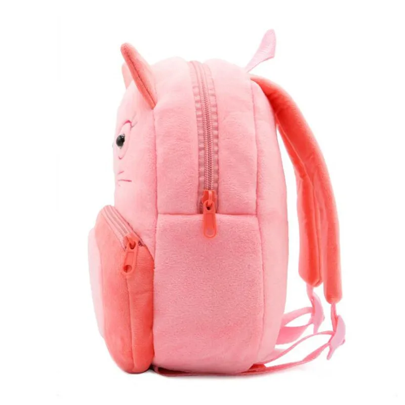 От 2 до 4 лет с рисунком кота из мультфильма модные плюшевый школьный рюкзак для детей детский сад рюкзак игрушка-подарок для девочки