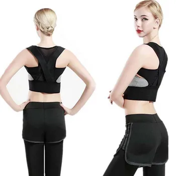Women Ladies Adjustable Shoulder Back Posture Corrector Chest Brace Support Belt Vest Health Care Body Cheat Shapers