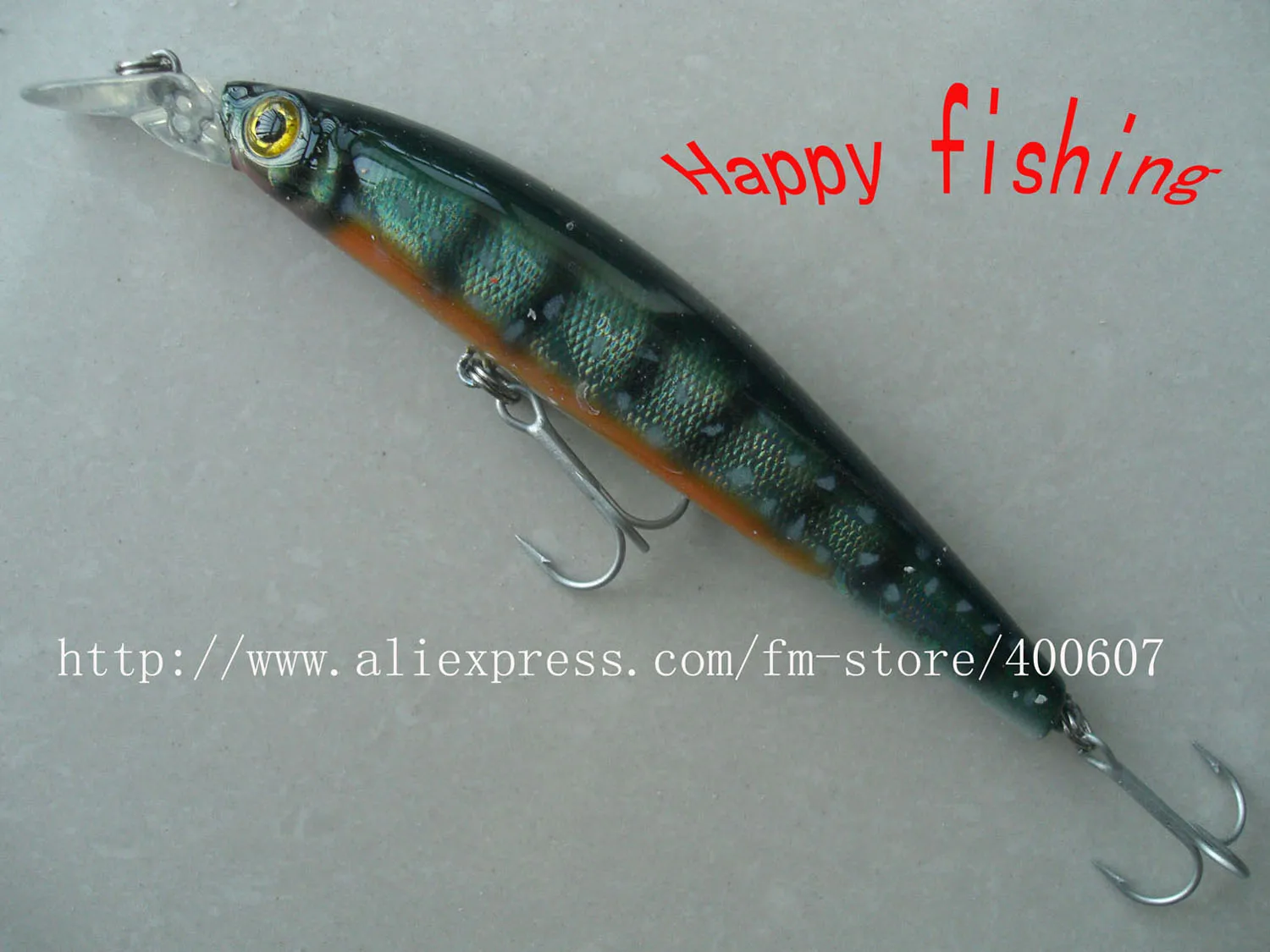 Japanese Style Bass Terminator Minnow plastic bait Fishing Lure
