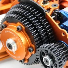 GTB 3 скоростной комплект системы передачи с пластиковой крышкой шестерни для 1/5 HPI Baja 5B 5 T 5SC KM ROVAN