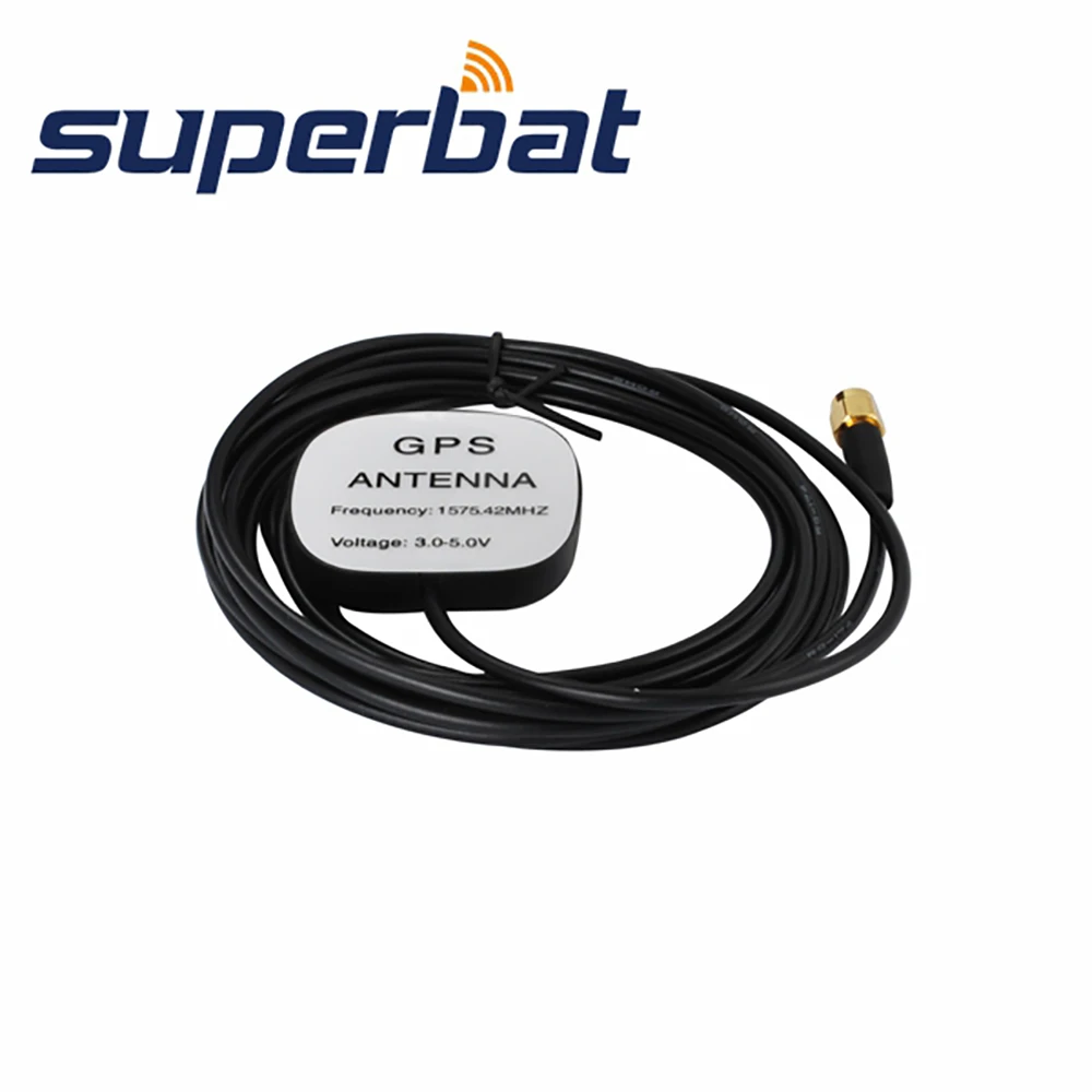 Superbat 1575.42MHZ Booster GPS Aerial External Active Antenna SMA Plug