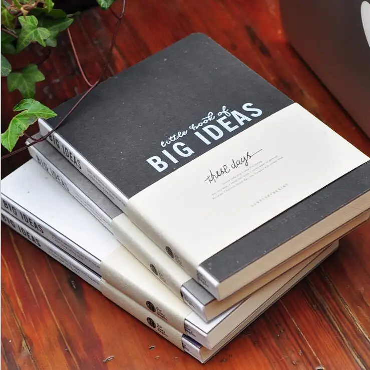 "Big Ideas" Sketchbook Blank Papers Diary Journal Study Working