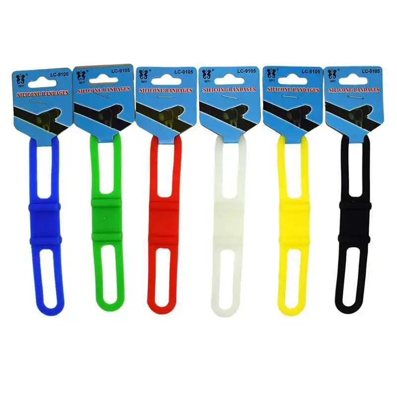 

WasaFire Handlebar Strap Bike Light Front Holder Phone Fixing Elastic Tie Rope Cycling Bicicleta Torch Flashlight Bandages Gift