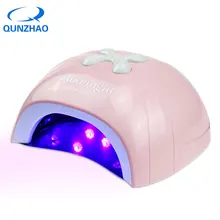 Машинка для стрижки 48 Вт Сушилка для ногтей Светодиодный УФ-лампа для геля для ногтей, сушилка встроенный вентилятор выделение тепла гель для ногтей отверждения осушающая лампа свет ногтей, для маникюра