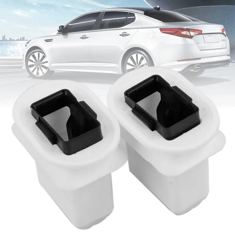 Dla Audi Q7 A4 A6 dla Quattro S4 S6 2 sztuk trwałe plastikowe tylne siedzenie uchwyt ławki fit 2.7x1.5cm otwór Mayitr