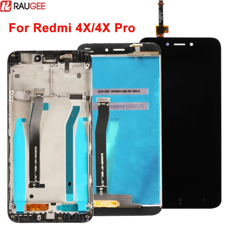 Цена Для Xiaomi Redmi 4X ЖК дисплей + сенсорный экран 100% новый тест дигитайзер замена панели для Xiaomi Redmi 4X Pro Global font b Lcd b font