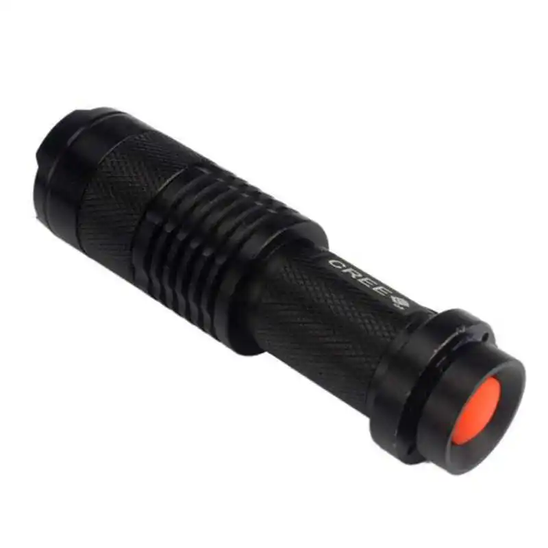 5000LM Mini Q5 LED Flashlight Torch w 14500 Battery & Charger Box powerful led flashlight rechargeable laser pointer #4S11 (3)