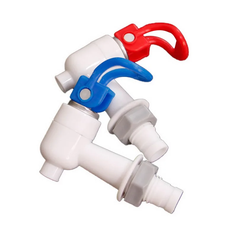 

Hoomall 2PCS Water Dispenser Tap Thread Dia Bottled Water Dispenser Spigot Valve Faucet Blue White Drinking Fountain Part