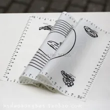 15,4X23," антипригарное силиконовые коврик для выпечки коврик для мучных изделий коврик с рисунком трафарет для теста помадка рабочий коврик с мерками