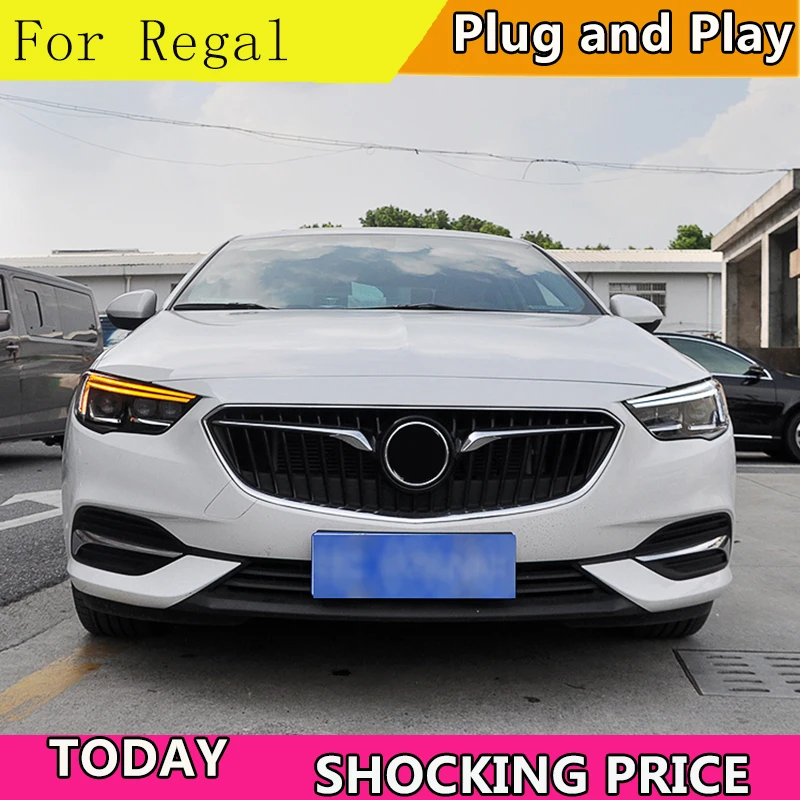 Автомобильный Стайлинг фара чехол для Buick Regal головной светильник s l 2017 2018 все
