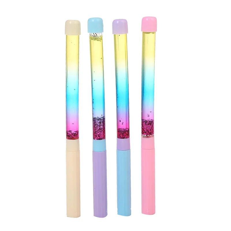 Climemo Волшебные блестящие гелевые ручки Радуга кристалл милые ручки, кавайные канцелярские принадлежности Фея бар 0,5 мм