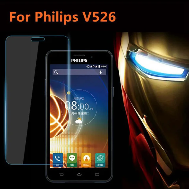 

For Philips Xenium V526 Nano Clear Premium Front Explosion-proof Screen Protector Front Protective Film for Philips V526 V 526