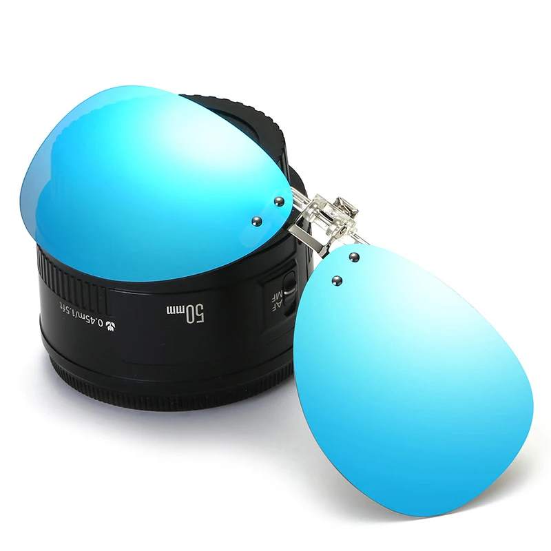 Polarized Clip-on Sunglasses Pilot Lens Flip Up Glasses Night Vision for Myopia Glasses Driving Fishing Outdoor Sport Polarized Clip-on Sunglasses Pilot Lens Flip Up Glasses Night Vision for Myopia Glasses Driving Fishing Outdoor Sport