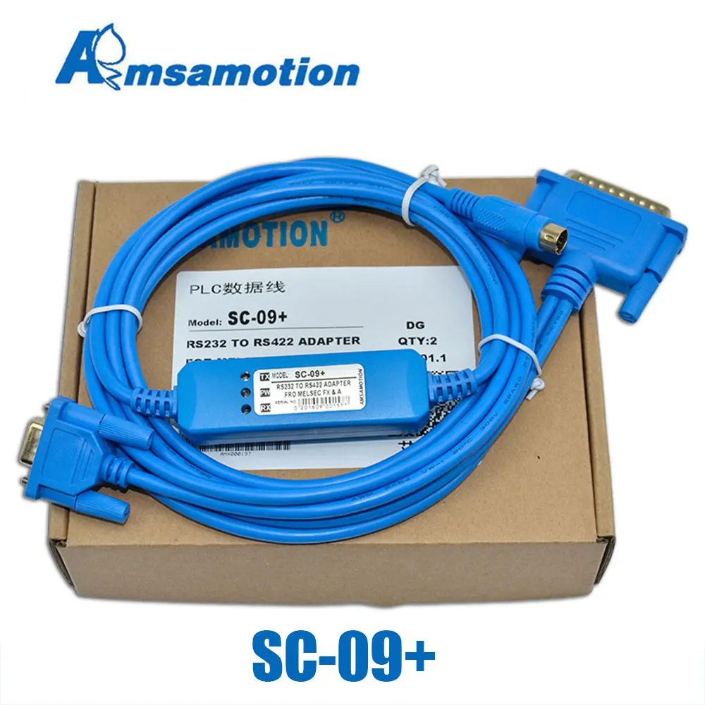 Изолированный кабель Φ RS232 к RS485 адаптеру для Melsec Mitsubishi FX A Series ПЛК-кабель FX0 FX0S FX1S