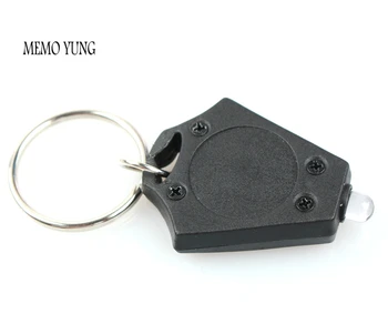 

6 pcs/lot Led Light Mini LED Keychain White Light 22000Mcd Flashlight With Keychain Electric Torch linterna llavero