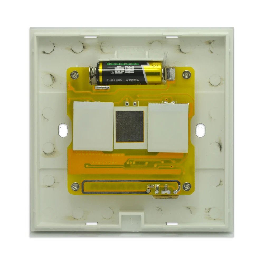 Bingoelec 3 банда дистанционного передатчика настенный переключатель беспроводной стеклянная панель контроллер RF 433,92 МГц сенсорный светильник переключатель