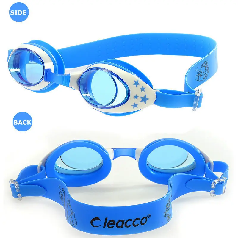 Для мальчиков и девочек Мягкие силиконовые Одежда заплыва очки дети Детская Безопасность Открытый очки Анти-туман Водонепроницаемый Плавание Очки детей