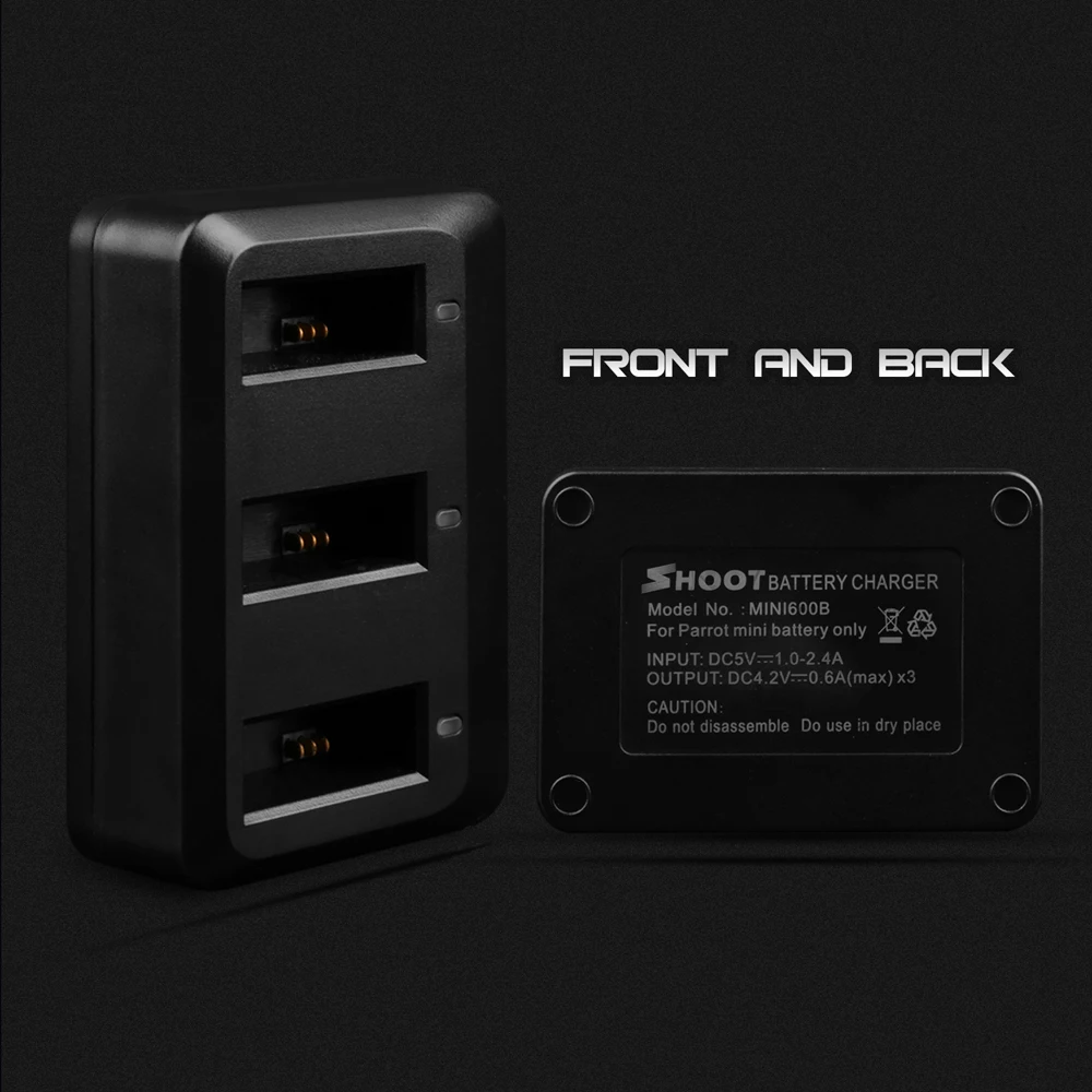 Новая цена Morpilot 3 Pack 7 V 600 мА/ч 20C Li po Батарея для Parrot мини беспилотный летательный