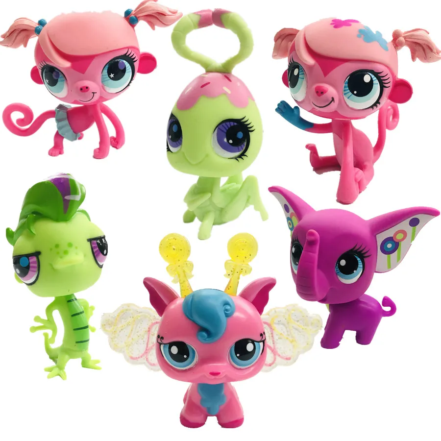 

small doll toy quality cute toys Lovely animal new Little elephant Small animals action figure littlest doll toys