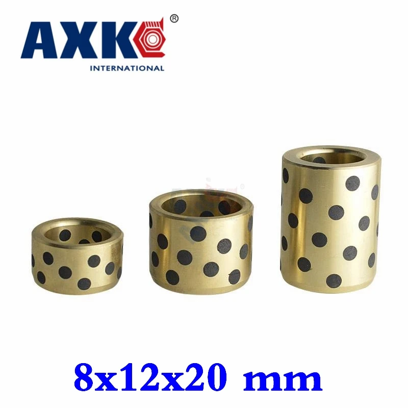 2019 линейные графитные медные подшипники Axk 8*12*20 мм 8x12x20 набор подшипниковых