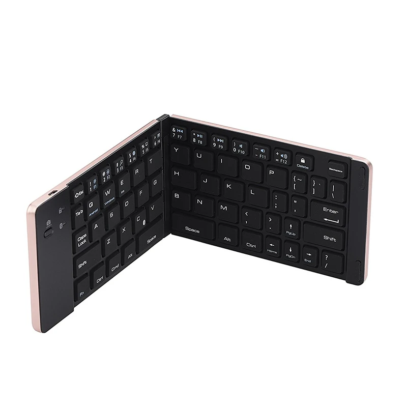 3 Foldable Keyboard Bluetooth With logo