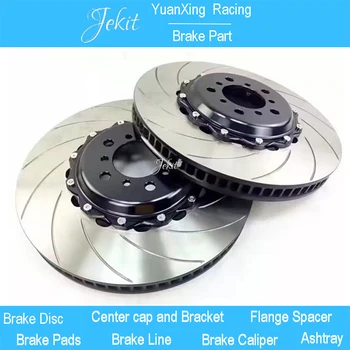 

Jekit car brake disc 362*32mm with aluminum center cap hole 65mm for Audi TT RS front for infiniti qx70