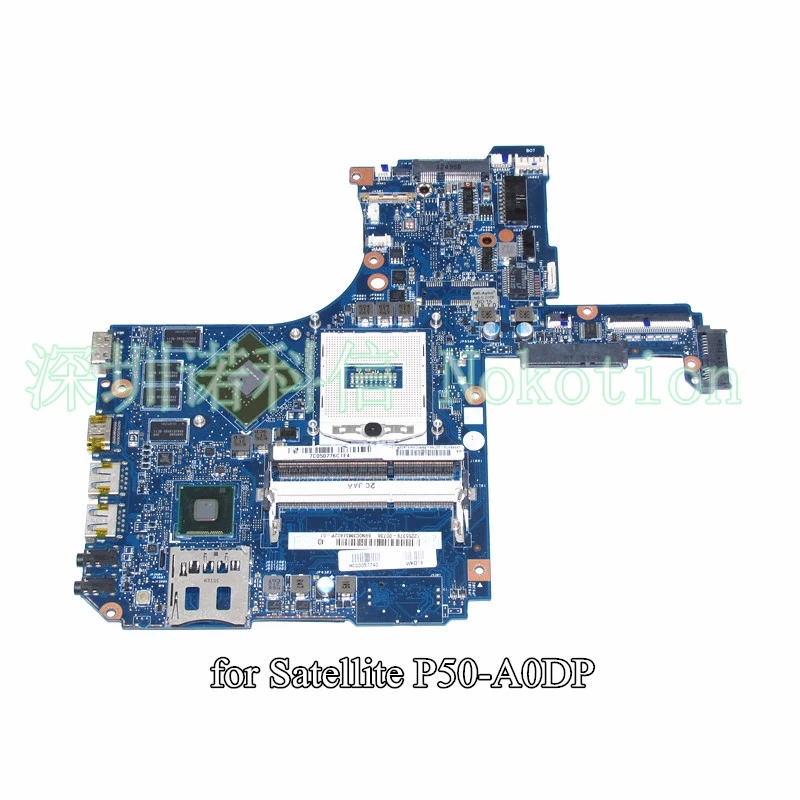 

NOKOTION Laptop motherboard for toshiba Satellite P50-A P50 P55 L50 0DP H000057740 GT745M HM86 H000057230 Main board