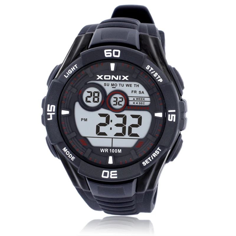 mens digital waterproof watch