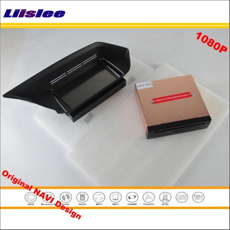 Perfect Liislee For Mercedes Benz E Class W212 2009~2012 Stereo Radio DVD Player GPS Navigation 1080P HD Screen System Original Design 3