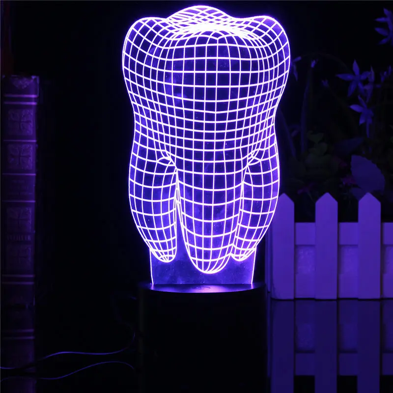 Бесплатная доставка 0,5 Вт 3D зусветодио дный б LED RGB сенсорный выключатель 7 цветов зарядки ночник настольная лампа прикроватный Декор свет