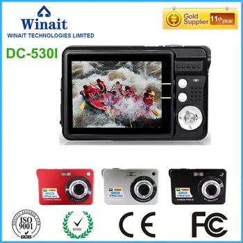 

Freeshipping 18MP 3.0MP CMOS Compact Digital Cameras Disposable Camera 2.7" 720P HD Photo Camera Digital Face/Smile Detection
