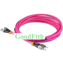 Волоконно-оптический соединительный кабель FC-FC многомодовый OM4 дуплексный GoodFtth 1-15 м