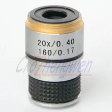 1 шт. 20X L = 185 школьная лаборатория образовательного студенческого использования биологический био-микроскоп Ахроматический оптический объектив