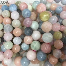 Натуральный берилл браслет 10-11 мм 11-12 мм бериловый камень бусины браслет, 1 браслет/лот полудрагоценный камень