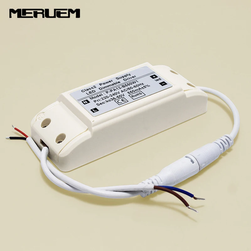 Free shipping The Lowest Price 110V/220V 24W Dimmable Driver LED Driver