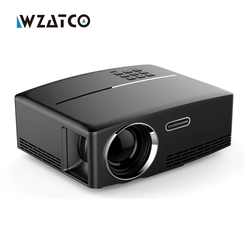 Prix pour WZATCO GP80 1800 lumens Portable HD home cinéma A MENÉ le Projecteur HDMI LCD Jeu PC Numérique Mini Projecteurs 1080 P Proyector 3D Beamer Prix pour WZATCO GP80 1800 lumens Portable HD home cinéma A MENÉ le Projecteur HDMI LCD Jeu PC Numérique Mini Projecteurs 1080 P Proyector 3D Beamer