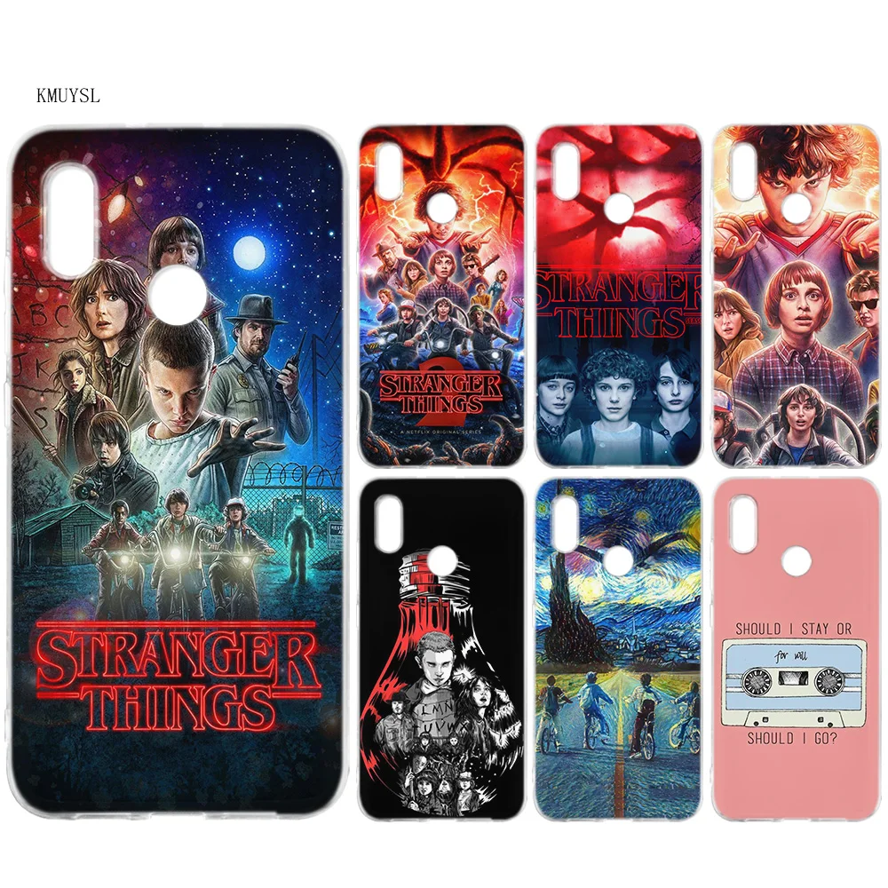 

KMUYSL Stranger Things poster Silicone Case Cover for Xiaomi Mi A2 Lite Redmi 6 6A Note 5 5A Pro Prime S2 Y2 6X A1 5X