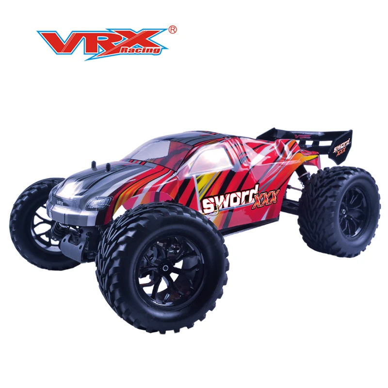 

Vrx racing 1/10 Scale 4WD Petrol RC Model Racing Car, Nitro Powered RC Car
