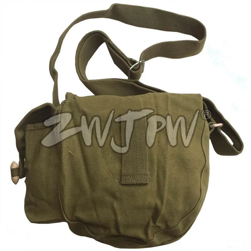 China Aamy Type 56 Drum Pouch With Side Bag Bullet Hiking Camping Hunting 