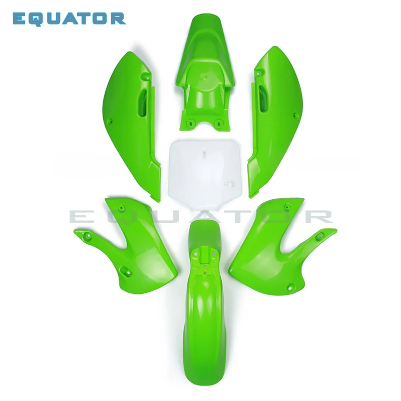 

motorcycle parts dirt bike plastic Fairing Fender Kit For KLX110 KX65 DRZ110 RM65